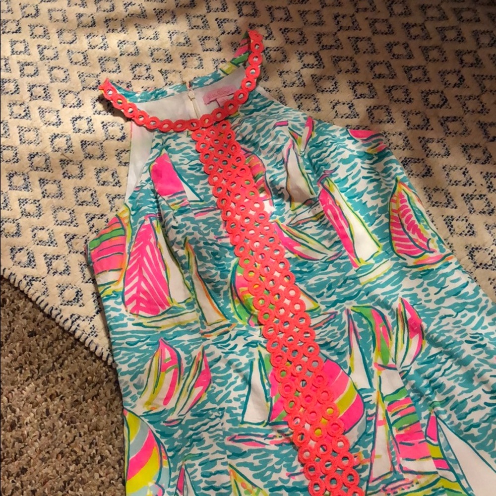 Lilly Pulitzer Sailboat Shift Dress